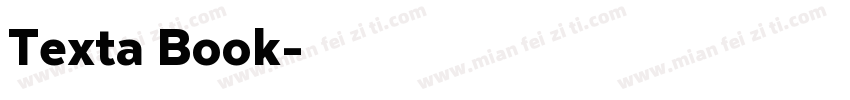 Texta Book字体转换